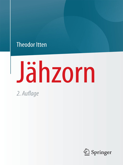 Title details for Jähzorn by Theodor Itten - Available